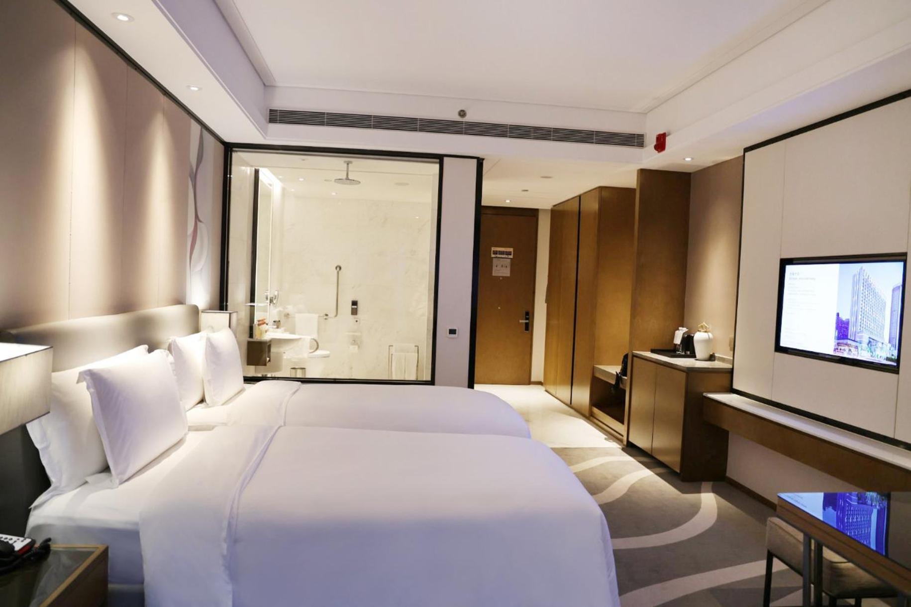 Crowne Plaza Hangzhou Qiantang - The Subway Can Reach The West Lake Scenic Area As Well As The Airport And High-Speed Rail Station, Adjacent To Jinsha Lake And Longfor Paradise Walk Dış mekan fotoğraf